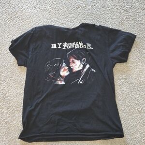 Black Three Cheers for Sweet Revenge my Chemical Romance T-shirt L